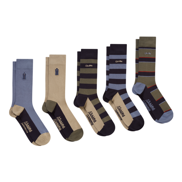 Schoffel Bamboo Socks Box Of 5