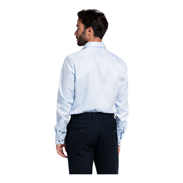 Giordano Long Sleeve Plain Shirt With Floral Trim