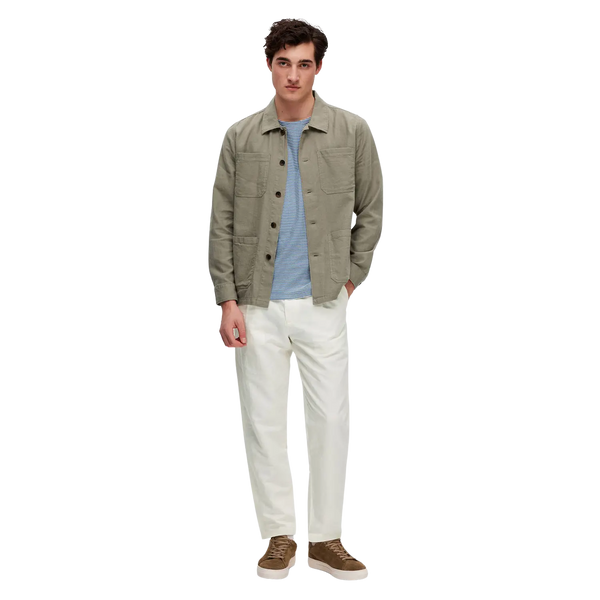 Selected Brody Linen Overshirt for Men