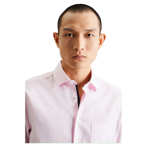 Seidensticker Regular Fit Long Sleeve Structured Finish Shirt