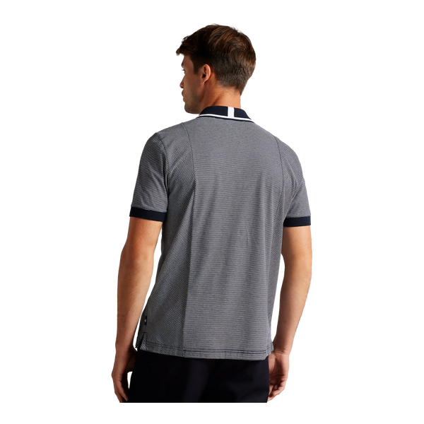 Ted Baker Taigaa Striped Paneled Polo Shirt for Men