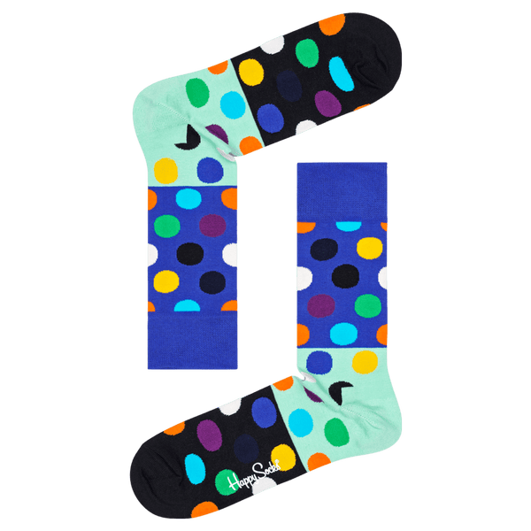 Happy Socks 4-Pack Black Week Big Dot Gift Set Sock