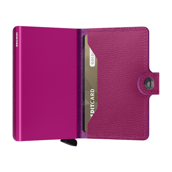 Secrid Leather Crisple Mini Wallet