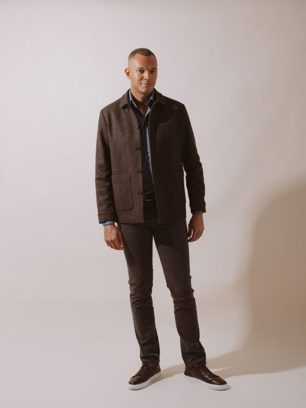 William David Premium Wool Shacket