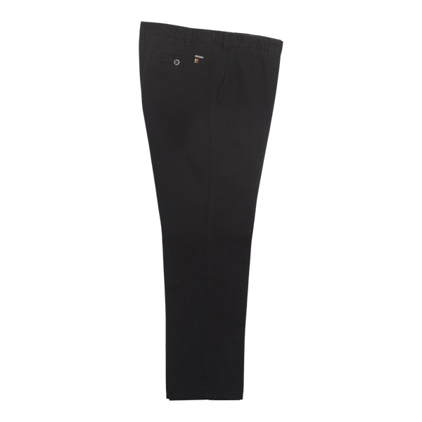 Meyer Oslo Chinos in Black