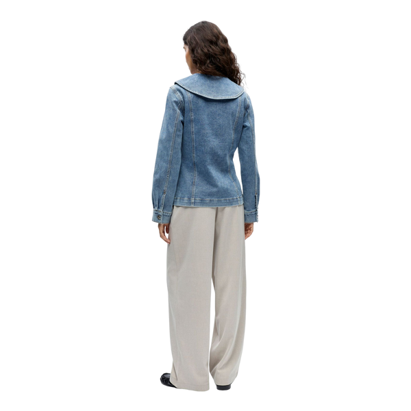 Object Objivy L/s Re Denim Shirt