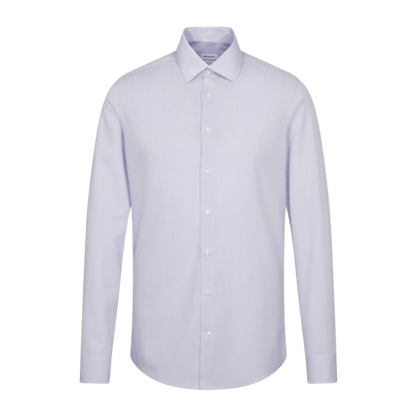 Seidensticker Pinstripe Long Sleeve Shirt