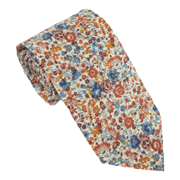 Van Buck Extra Long Tie Made With Liberty Fabric