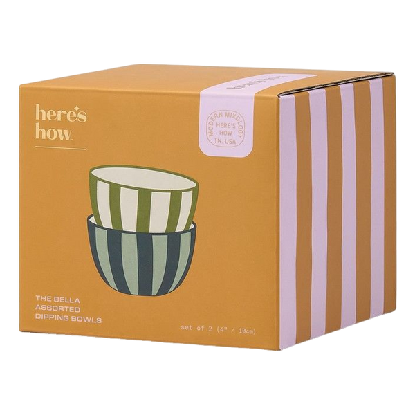 Designworks Ink The Bella Dipping Bowls - Set Of 2