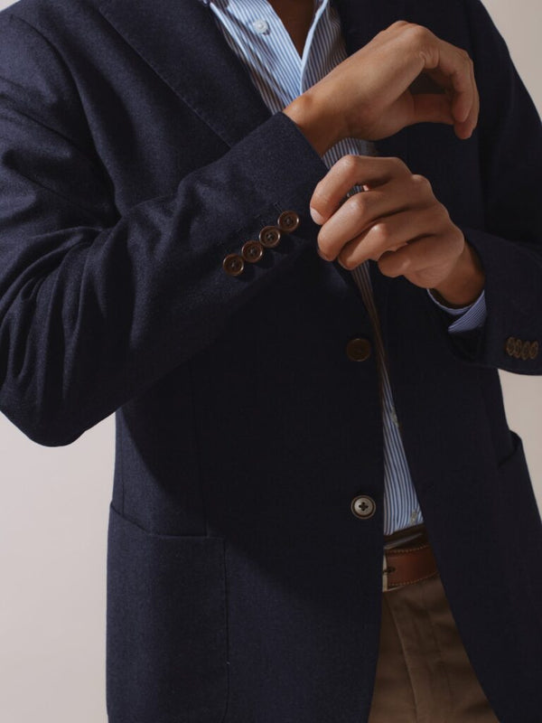 William David Premium Flannel Blazer