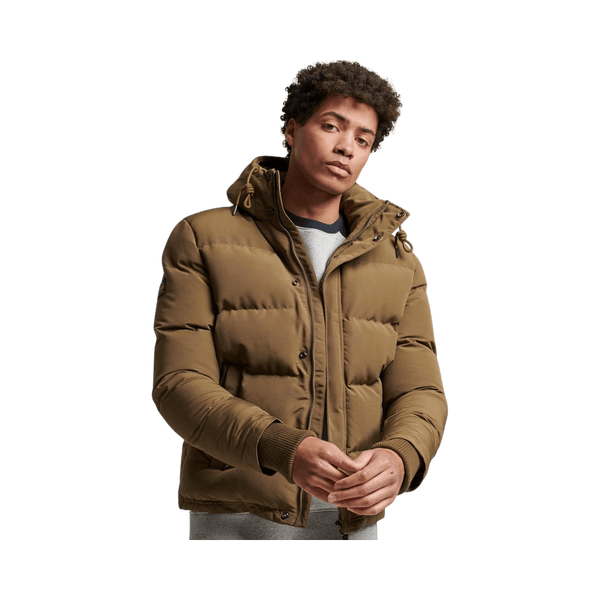 Superdry Everest Short Hooded Puffer Jacket for Men