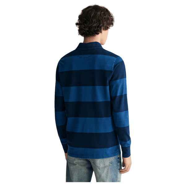 GANT Striped Long Sleeve Rugby Shirt