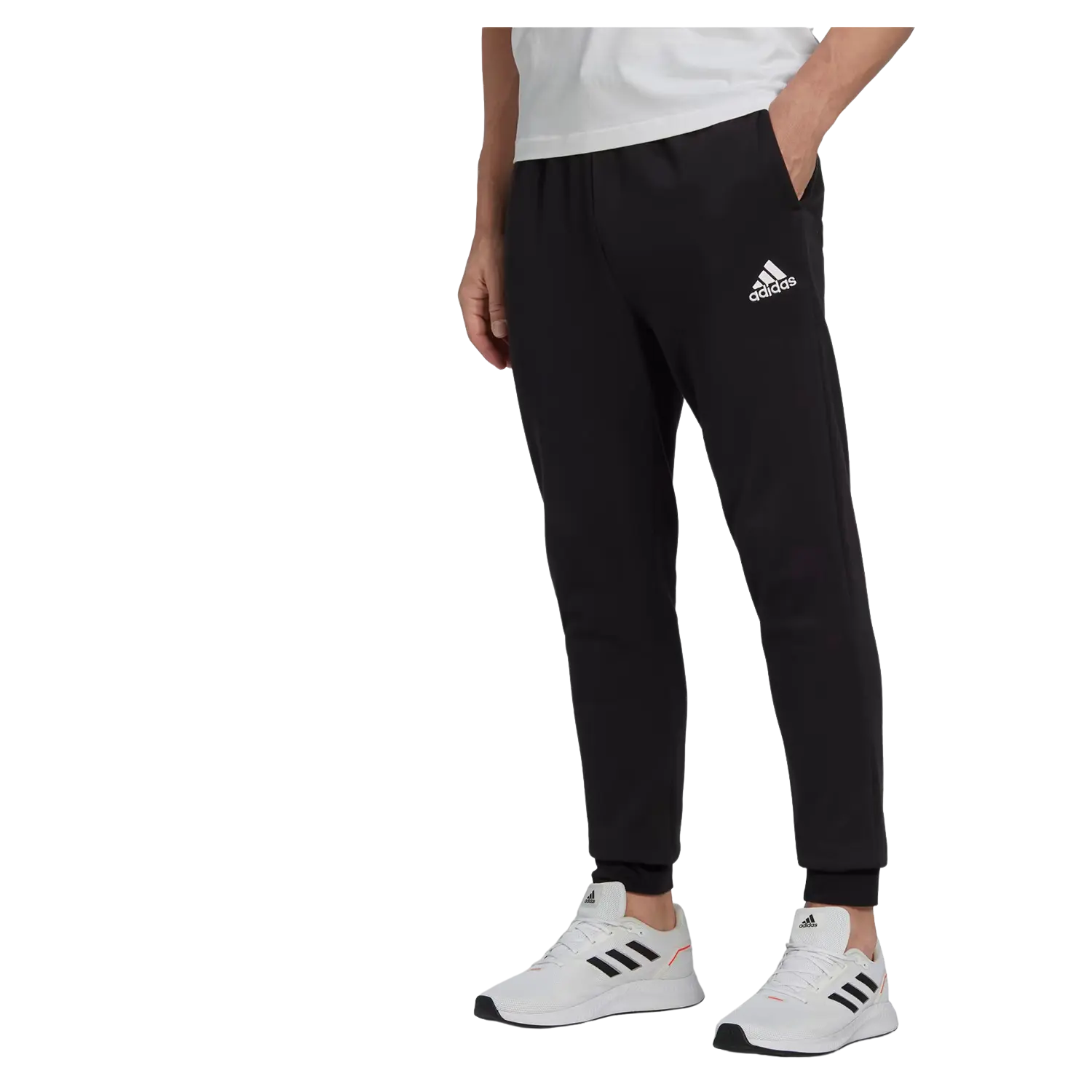 Adidas Essentials Fleece Regular Tapered Joggers For Men Coes