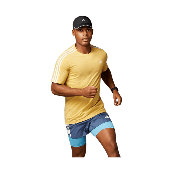 Adidas Own The Run Three-Stripes T-Shirt for Men