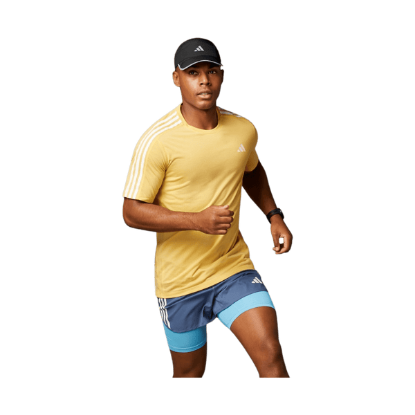 Adidas Own The Run Three-Stripes T-Shirt