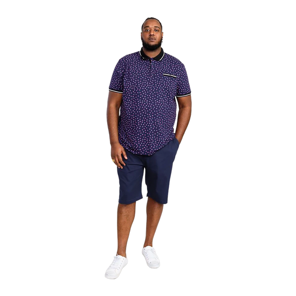 Duke Rover Melon Print Polo