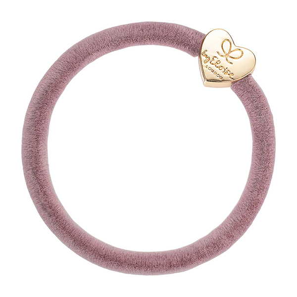 byEloise Velvet Gold Heart Hairband