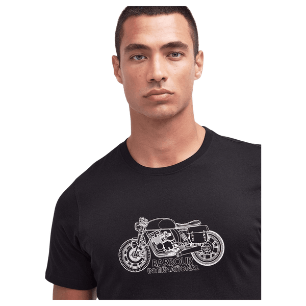 Barbour International Colgrove Motorbike Graphic T-Shirt