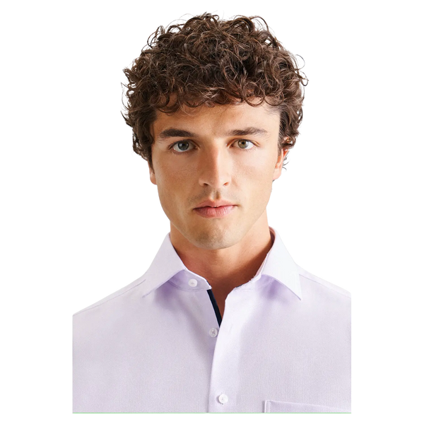 Seidensticker Regular Fit Long Sleeve Structured Finish Shirt