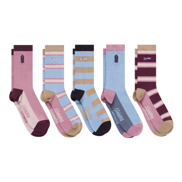 Schoffel Women's Bamboo Sock (set Of 5)