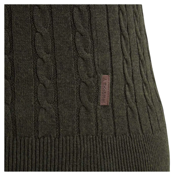Schöffel Cotton Cashmere Cable 1/4 Zip Jumper