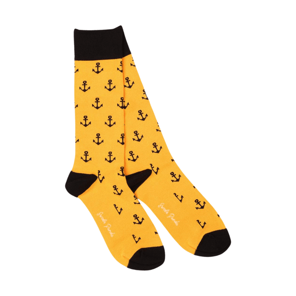 Swole Panda Patterned Bamboo Socks for Men