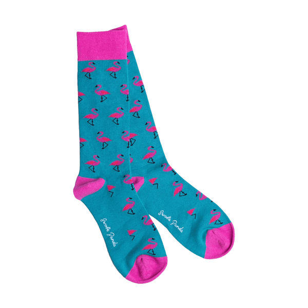 Swole Panda Patterned Bamboo Socks for Men