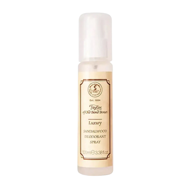 Taylor Of Old Bond Street Mens Deodorant Spray in Sandalwood 100ml
