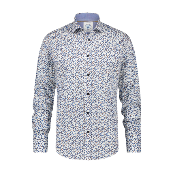 A Fish Named Fred Bubble Long Sleeve Shirt for Men