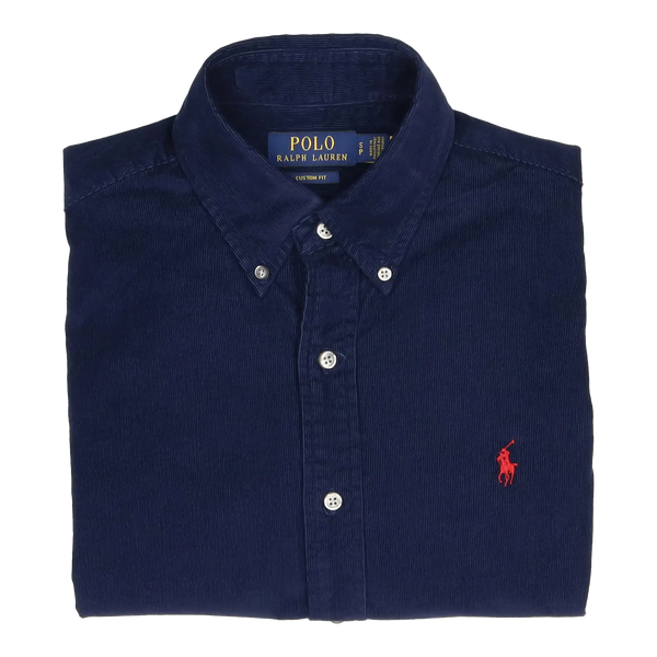 Polo Ralph Lauren Custom Fit Corduroy Long Sleeve Shirt for Men