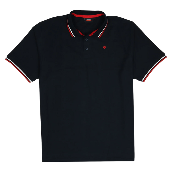 Espionage Plain Polo With Trim