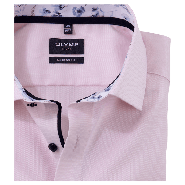 Olymp Long Sleeve Textured Formal Shirt