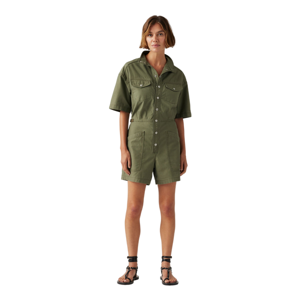 Levi's Short Sleeve Surplus Romper