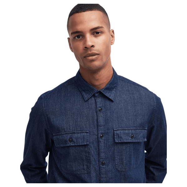 Barbour International Dalston Denim Long Sleeve Shirt