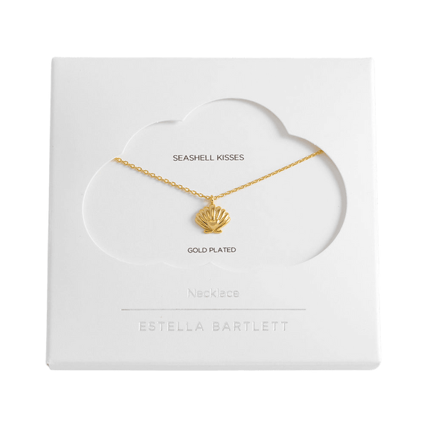 Estella Bartlett Scallop & Heart Necklace