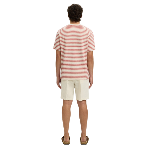 Selected Kevin Stripe Short Sleeve O-neck T-shirt
