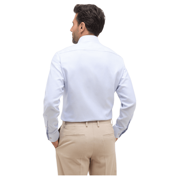 Eterna Houndstooth Formal Long Sleeve Shirt