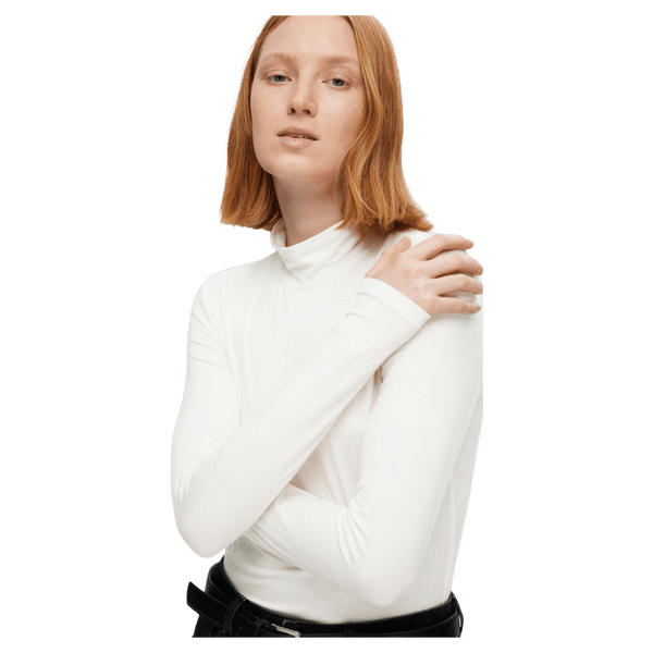 Selected Femme Manja Long Sleeve High Neck Top