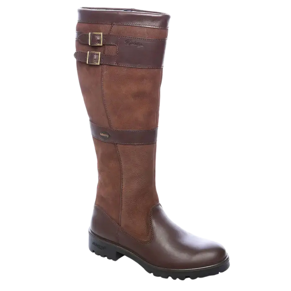 Dubarry Longford Leather Boots for Women in Walnut