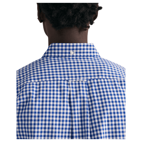 GANT Regular Fit Poplin Gingham Shirt for Men