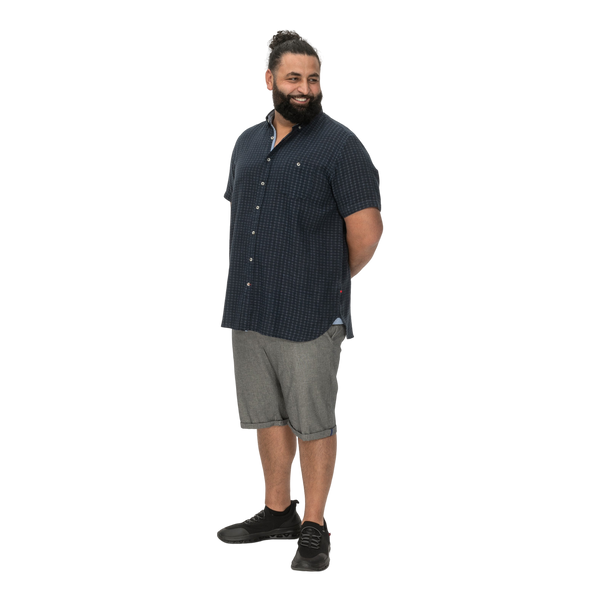 Duke Pontefract Jacquard Linn Short Sleeve Shirt