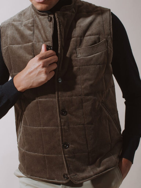 William David Padded Waistcoat