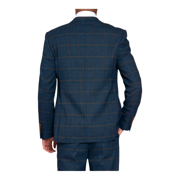 Marc Darcy Jenson Check Suit Jacket for Men