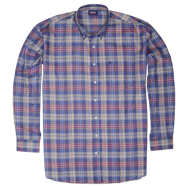 Espionage Check Long Sleeve Shirt