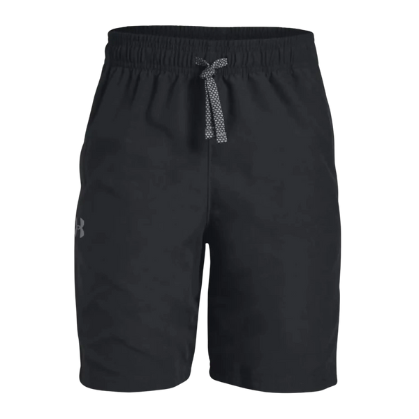 Under Armour K UA Woven Graphic Shorts for Kids in Black