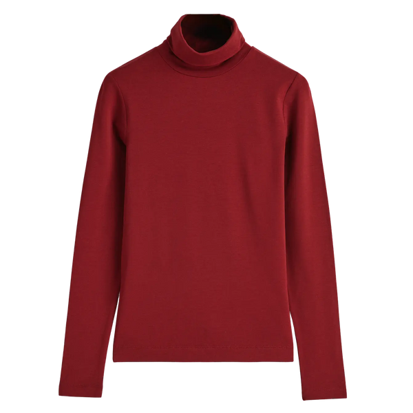 GANT Jersey Long Sleeve Turtleneck Sweater for Women