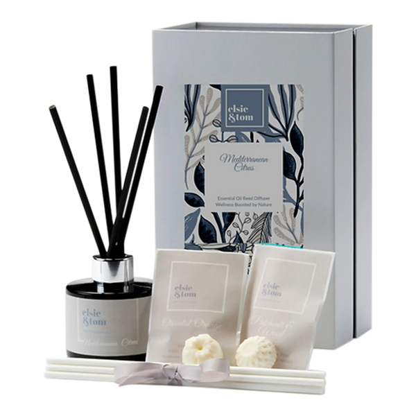 Elsie & Tom Essential Oil Reed Diffuser Gift Set