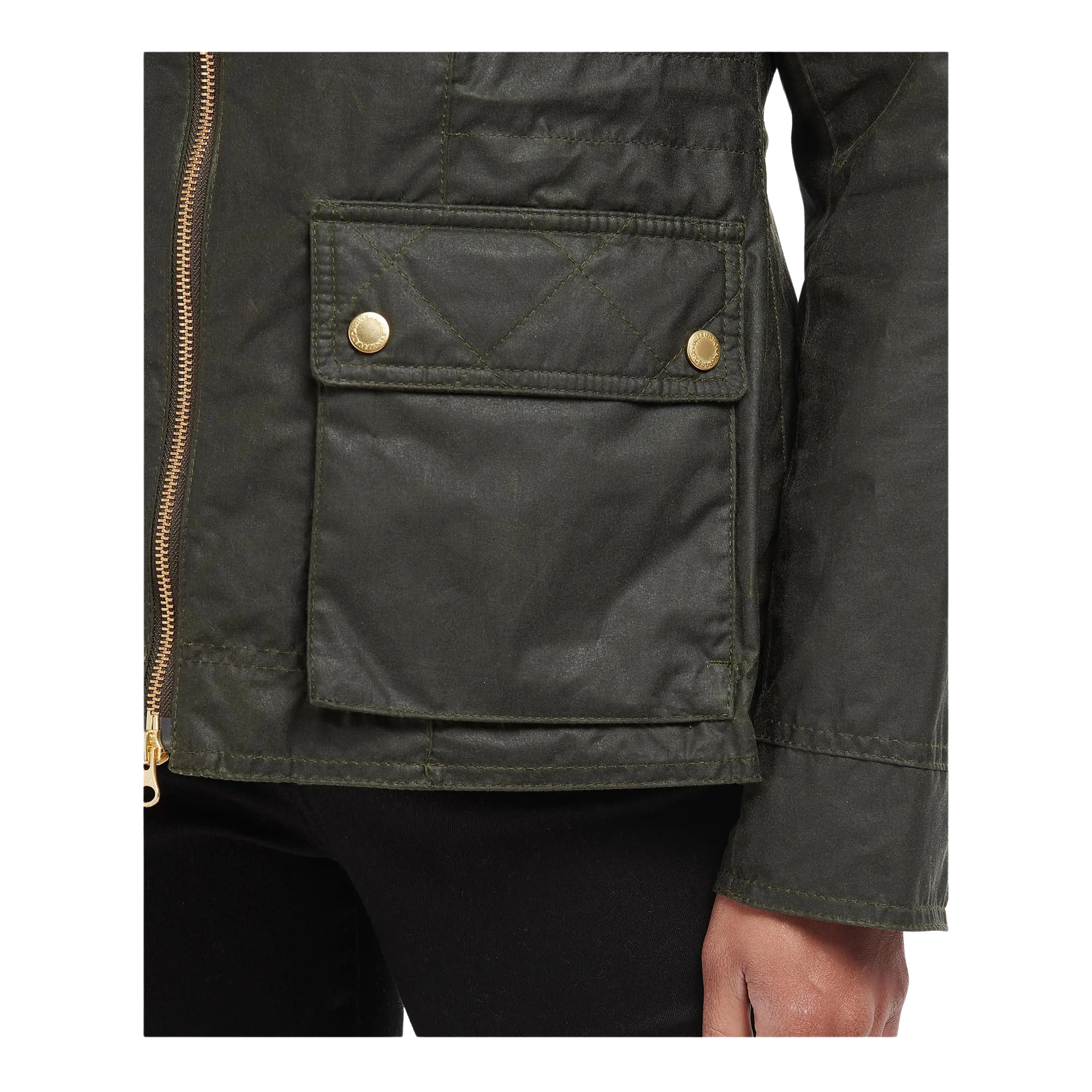 Barbour floree 2025 waxed cotton jacket