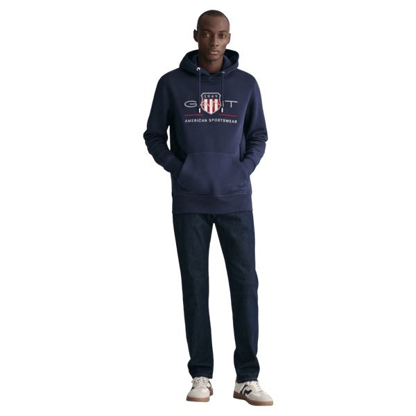 GANT Reg Archive Shield Hoodie