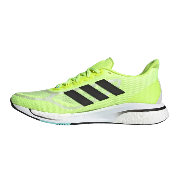 Adidas Supernova+ Running Shoes for Adults in Solar Yellow / Core Black / Clear Aqua